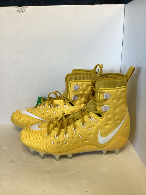 Vist Large View of Product Image Which is Used Nike Adult FB Cleats Yellow Senior 11