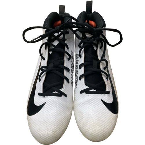 Vist Large View of Product Image Which is Used Nike Adult FB Cleats White Senior 12