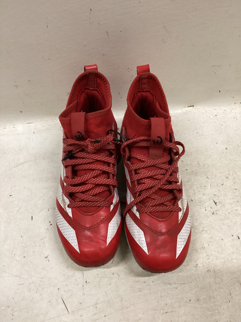 Vist Large View of Product Image Which is Used Adidas ADIZERO IMPACT MAHOMES Jr FB Cleats Red Junior 02.5