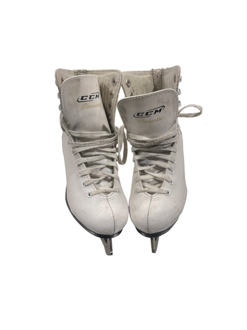 Vist Large View of Product Image Which is Used SKATES Girls Softboot Skate White Junior 01