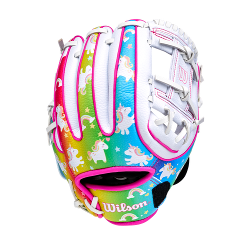 Vist Large View of Product Image Which is New Wilson A200 EZ CATCH UNI BB/SB Glove T-ball