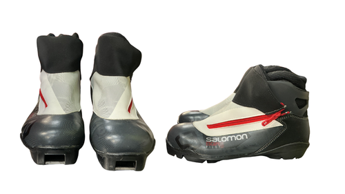 Vist Large View of Product Image Which is Used Salomon ESCAPE PILOT 6 Mens SNS XC Ski Boots Grey M 09.5 / W 09.5-10