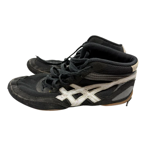 Vist Large View of Product Image Which is Used Asics MATFLEX Wrestling Shoes Black Senior 11