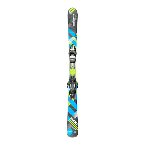 Vist Large View of Product Image Which is Used Elan MAXX Boys DH Ski/Binding Black 120 cm