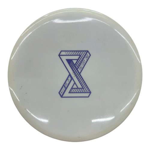 Vist Large View of Product Image Which is Used Infinite Discs CHARIOT Disc Golf Mid Range White 180g