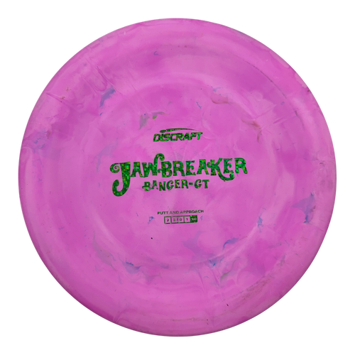 Vist Large View of Product Image Which is Used Discraft JAWBREAKER BANGER- GT Disc Golf Putter Pink 174g