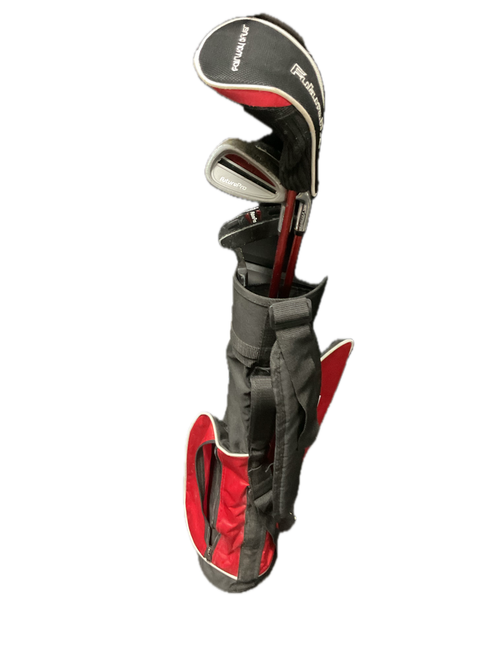 Vist Large View of Product Image Which is Used TiTech FUTURE PRO 4 CLUB SET Jr Package Set RH Red 5 Piece