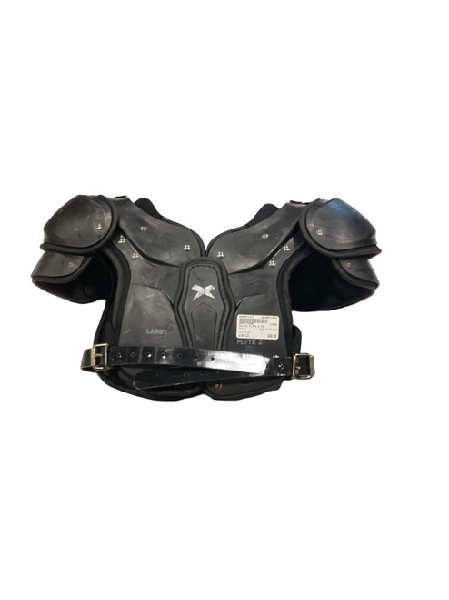 Vist Large View of Product Image Which is Used Xenith FLYTE 2 TD FB Shoulder Pads Black LG