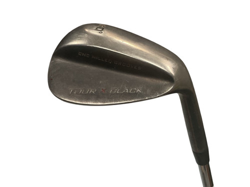 Vist Large View of Product Image Which is USED Tour X CNC MILLED BLACK Golf Wedge Mens RH 60 Degree