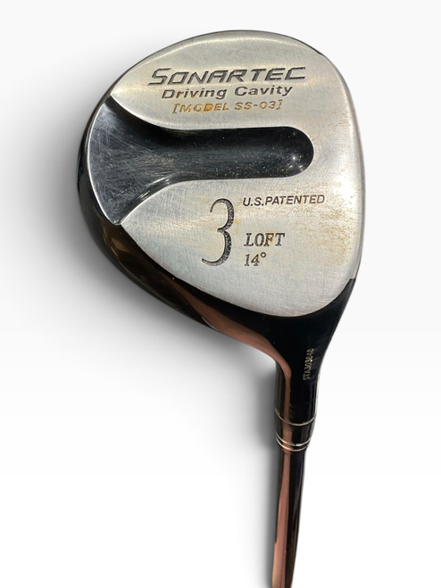 Vist Large View of Product Image Which is Used SONARTEC DRIVING CAVITY Mens Fairway Wood RH 3 Wood