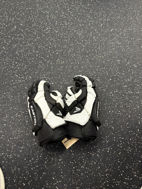 Vist Large View of Product Image Which is Used Easton STEALTH CORE Lacrosse Gloves Mens Black 12"