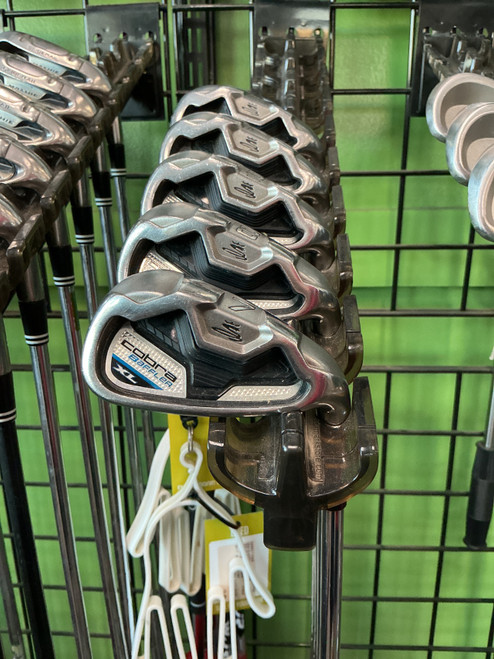 Vist Large View of Product Image Which is Used Cobra BAFFLER XL 7-GW Mens Iron Set RH 7I-PW