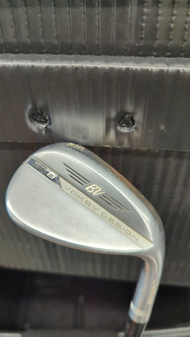 Vist Large View of Product Image Which is Used Titleist VOKEY SM9 56 DGR Golf Wedge Mens RH 56 Degree