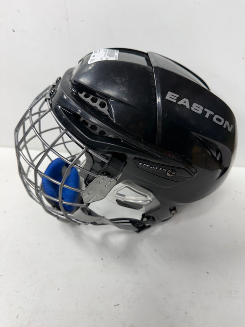 Vist Large View of Product Image Which is Used Easton S9 Helmet Cage Combo Black MD