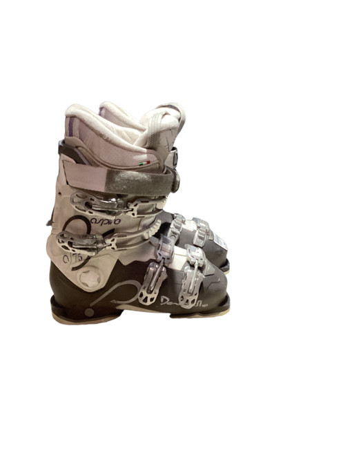 Vist Large View of Product Image Which is Used Rossignol ASPIRE 75 Womens DH Ski Boot White 235 MP - J05.5 - W06.5