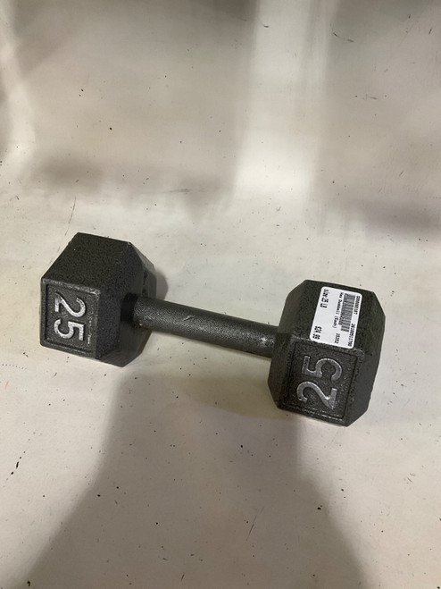 Vist Large View of Product Image Which is Used Hex Dumbbell (Each) 25 lb