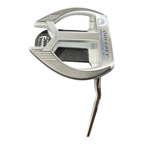 Vist Large View of Product Image Which is Used Odyssey WORKS 2-BALL FANG TANK Mens Putter RH