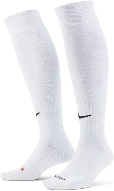 Vist Large View of Product Image Which is Used Nike ACADEMY Soccer Socks White XL