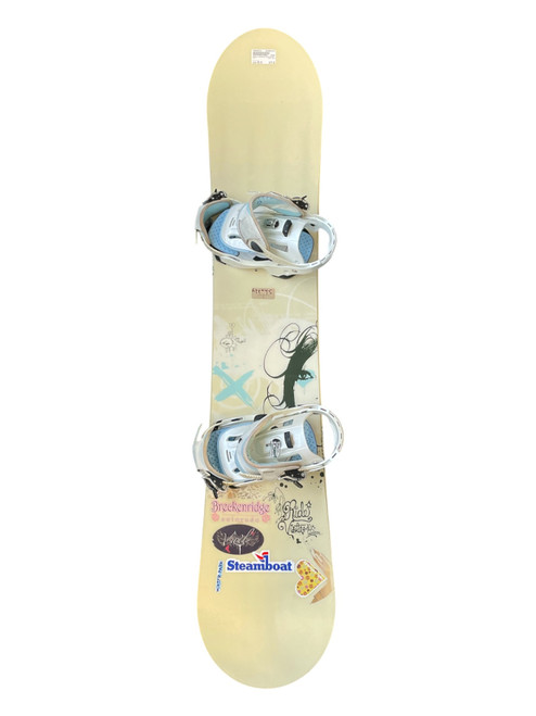 Vist Large View of Product Image Which is Used Ride VISTA Womens Board/Bindings Tan 145 cm