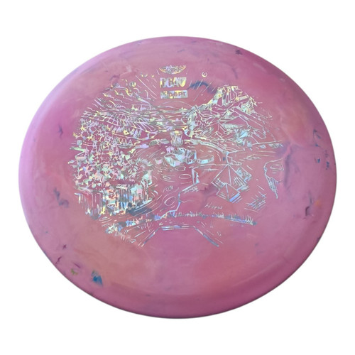 Vist Large View of Product Image Which is Used DGA DISC Disc Golf Mid Range Pink 175g