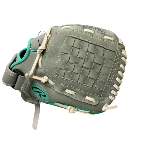 Vist Large View of Product Image Which is Used Rawlings PLAYERS SERIES WPL11GM BB/SB Glove RH Throw Grey 11"