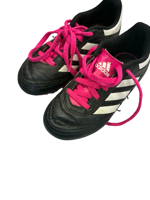 Vist Large View of Product Image Which is Used Adidas Soccer Cleats Black Youth 09.5