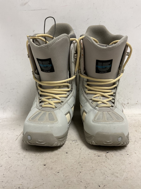 Vist Large View of Product Image Which is Used Burton FREESTYLE Womens Snowboard Boots Silver Senior 7
