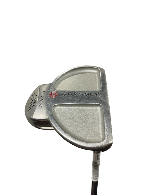 Vist Large View of Product Image Which is Used Odyssey WHITE HOT 2 BALL Mens Putter RH