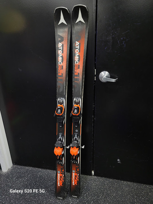 Vist Large View of Product Image Which is Used Atomic VANTAGE 75C Mens DH Ski/Binding Grey 156 cm