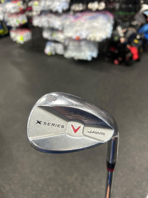 Vist Large View of Product Image Which is Used Callaway X SERIES JAWS Golf Wedge Mens RH 58 Degree