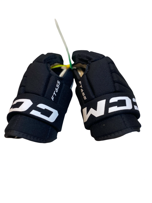 Vist Large View of Product Image Which is Used CCM FT655 Youth Gloves Black 9"