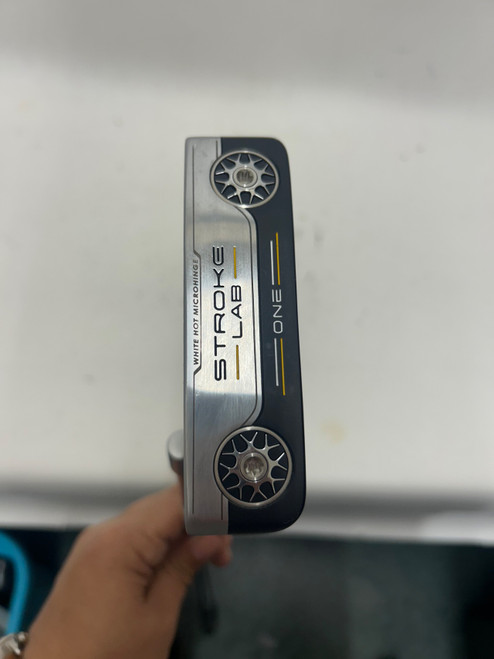 Vist Large View of Product Image Which is Used Odyssey STROKE LAB ONE Mens Putter LH