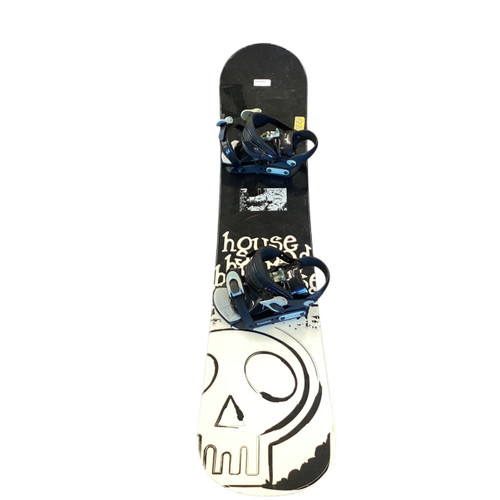 Vist Large View of Product Image Which is Used HOUSE  SKULL SNOWBOARD Mens Board/Bindings Black 164 cm