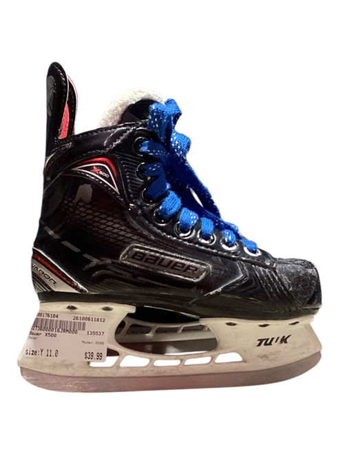 Vist Large View of Product Image Which is Used Bauer X500 Youth Hockey Skate Youth 11.0