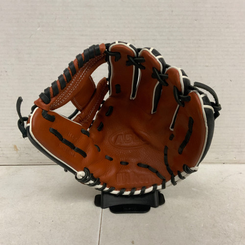 Vist Large View of Product Image Which is Used Wilson A500 BB/SB Glove RH Throw Brown 11 1/2"