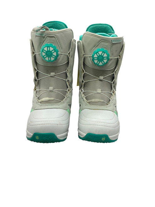 Vist Large View of Product Image Which is Used Burton IMPRINT 2 Womens Snowboard Boots White Senior 8.5