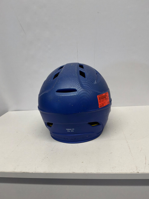 Vist Large View of Product Image Which is Used Under Armour UABH2-110 Batting Helmet No Mask Royal Blue S/M