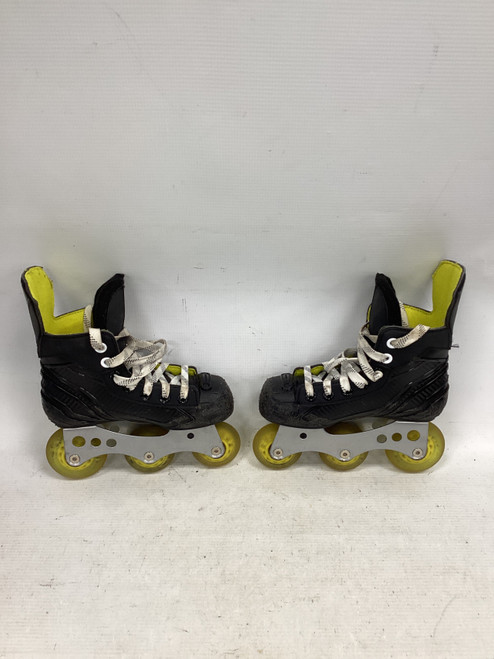 Vist Large View of Product Image Which is Used Bauer RS Roller Hockey Skates Black Youth 11.0