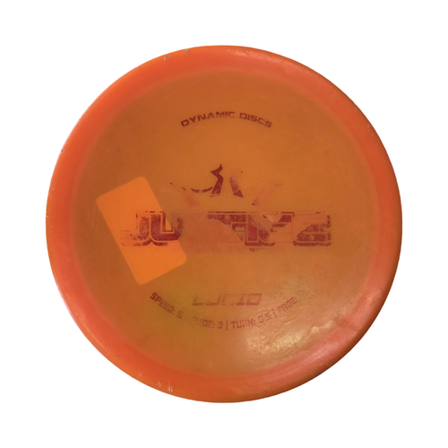 Vist Large View of Product Image Which is Used Dynamic Discs LUCID JUDGE Disc Golf Mid Range Orange