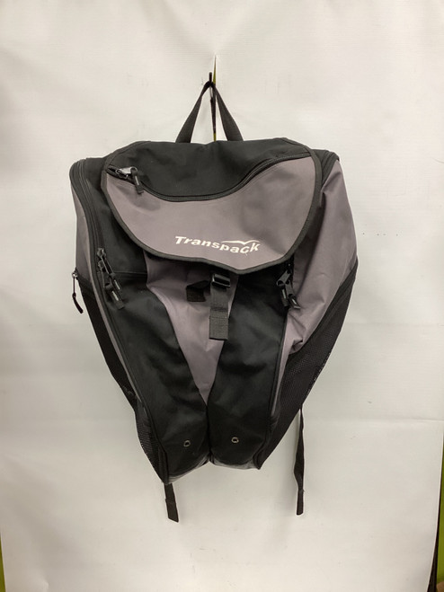 Vist Large View of Product Image Which is Used Ski Boot Bag Black And Grey