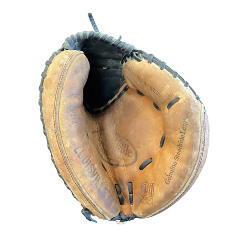 Vist Large View of Product Image Which is Used Louisville Slugger LP212 BB/SB Catchers RH Throw Brown 32"