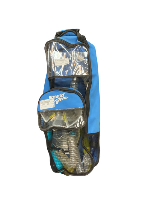 Vist Large View of Product Image Which is Used Speedo SPEEDO DIVE Underwater Snorkel Royal Blue