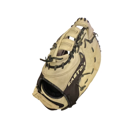 Vist Large View of Product Image Which is Used Easton NATURAL ELITE FP BB/SB First Base LH Throw White 13"