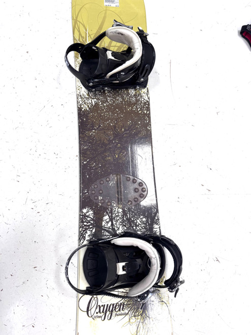 Vist Large View of Product Image Which is Used OXYGEN WITH BINDINGS Mens Board/Bindings None 149 cm