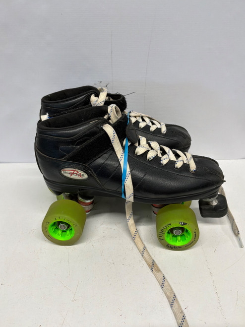Vist Large View of Product Image Which is Used Riedell ROLLER DERBY Senior Roller Quad Skates Black Senior 8