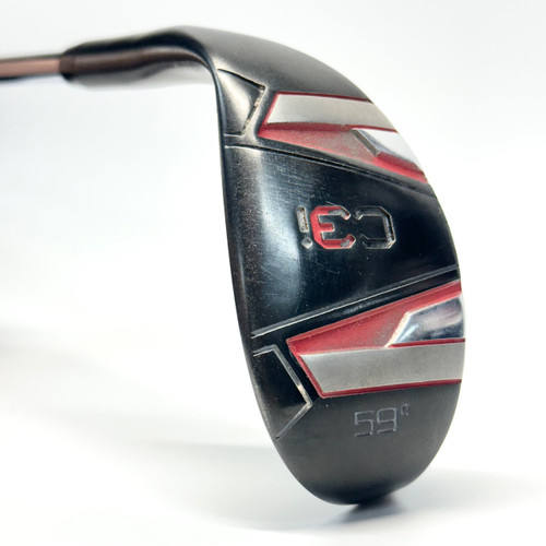 Vist Large View of Product Image Which is Used C3I 59 DEGREE Golf Wedge Mens RH Lob Wedge