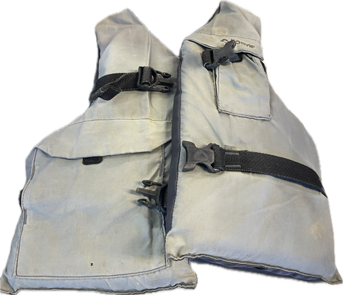 Vist Large View of Product Image Which is Used Onyx Youth PFD Grey Youth 50-90