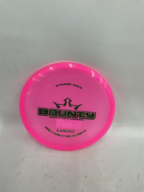 Vist Large View of Product Image Which is Used Dynamic Discs BOUNTY Disc Golf Mid Range Pink