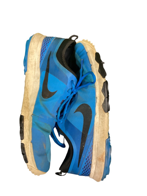 Vist Large View of Product Image Which is Used Nike Mens Golf Shoes Royal Blue Senior 13