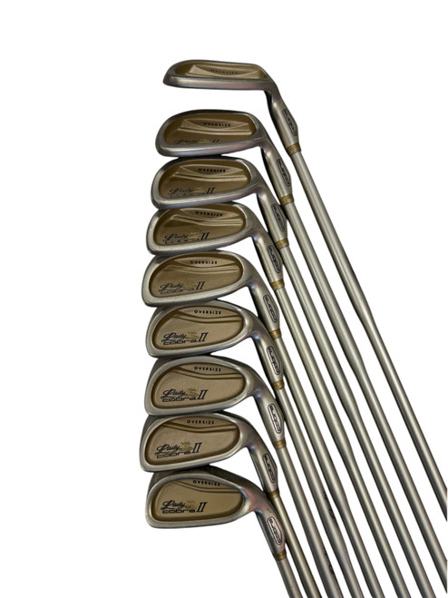 Vist Large View of Product Image Which is Used Cobra LADY COBRA II OVERSIZE Womens Iron Set RH 3I-SW